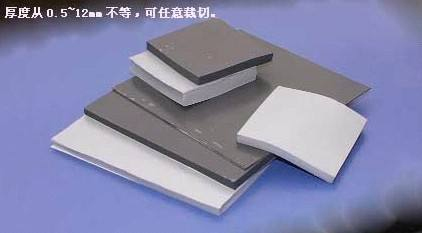 軟性導(dǎo)熱硅(矽)膠墊